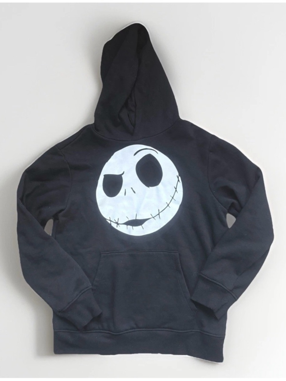 Disney Jack Skellington Kids’ Size L (10/12) Graphic Hoodie NWOT
